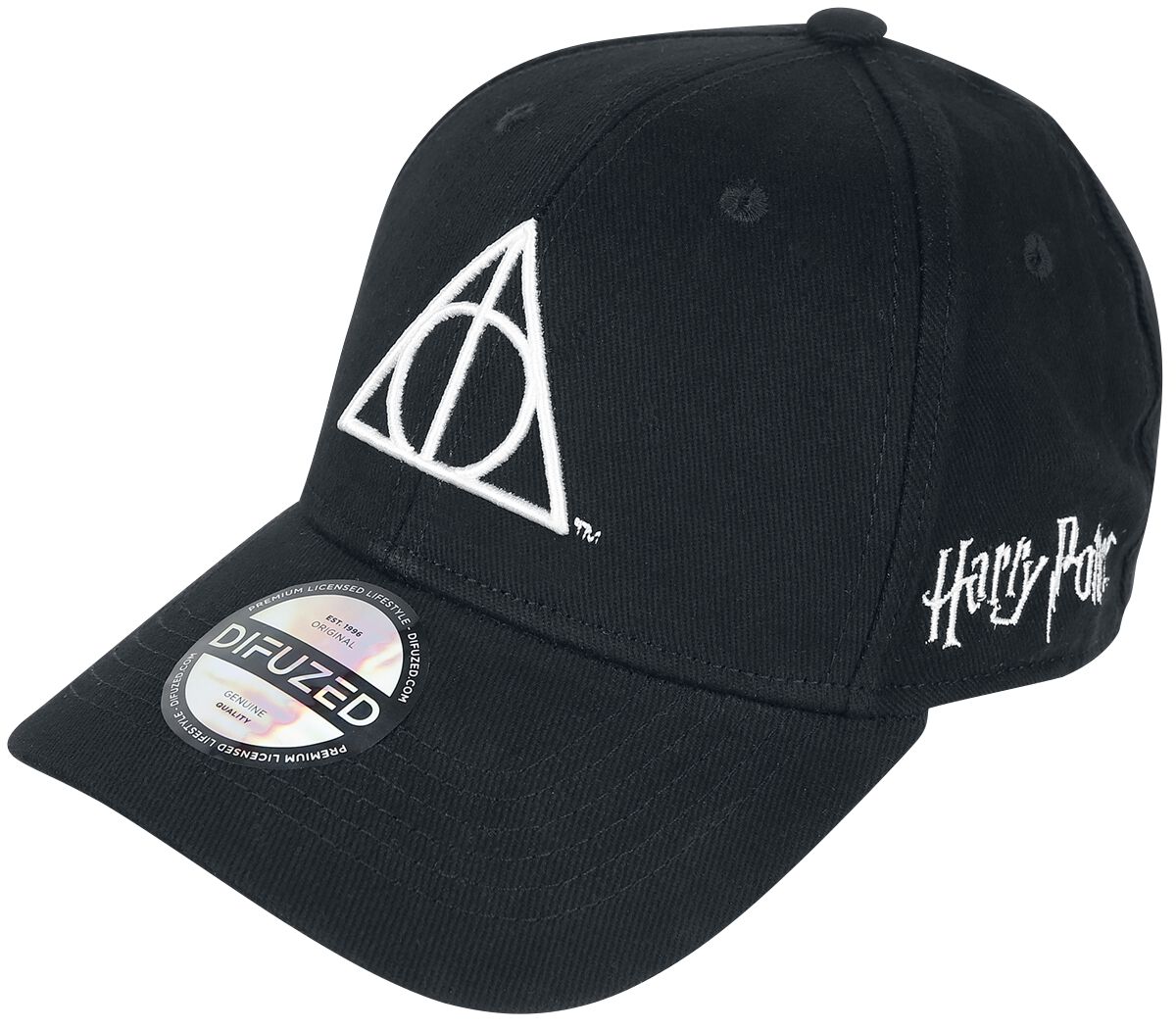Harry Potter Deathly Hallows Cap schwarz von Harry Potter
