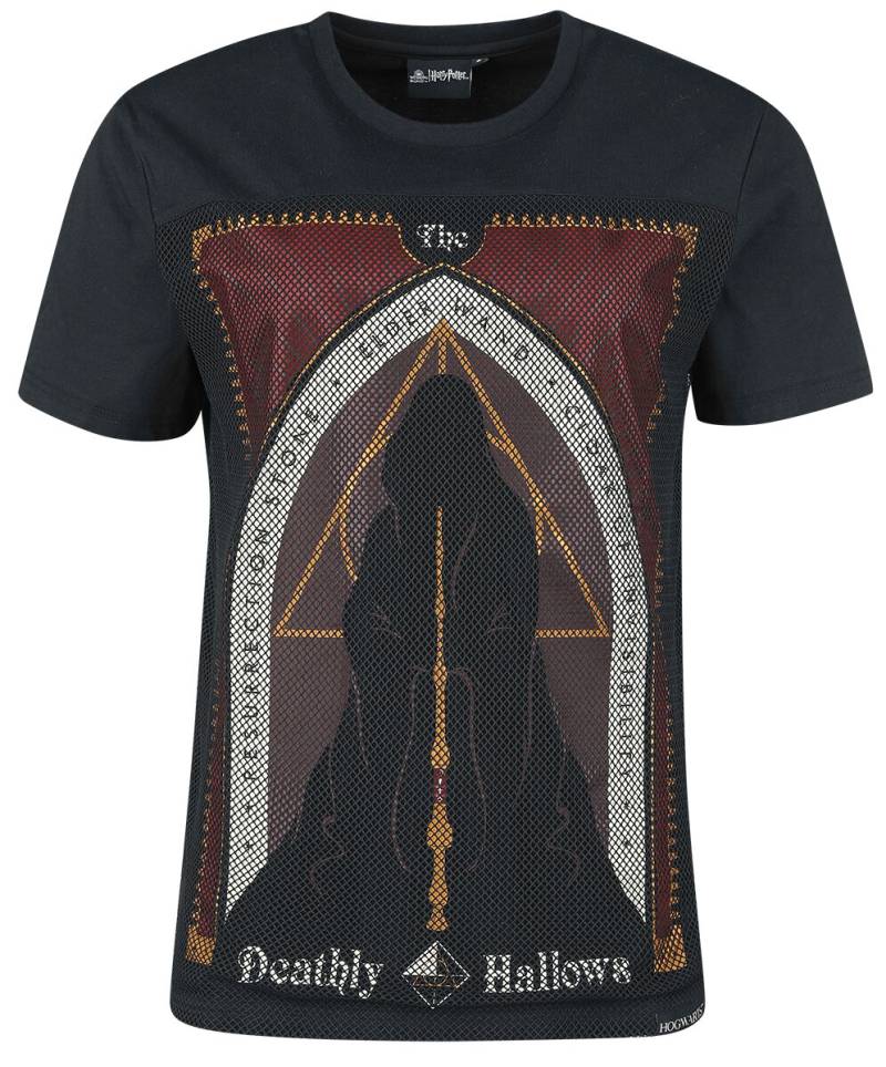 Harry Potter Deathly Hallows T-Shirt schwarz in XL von Harry Potter