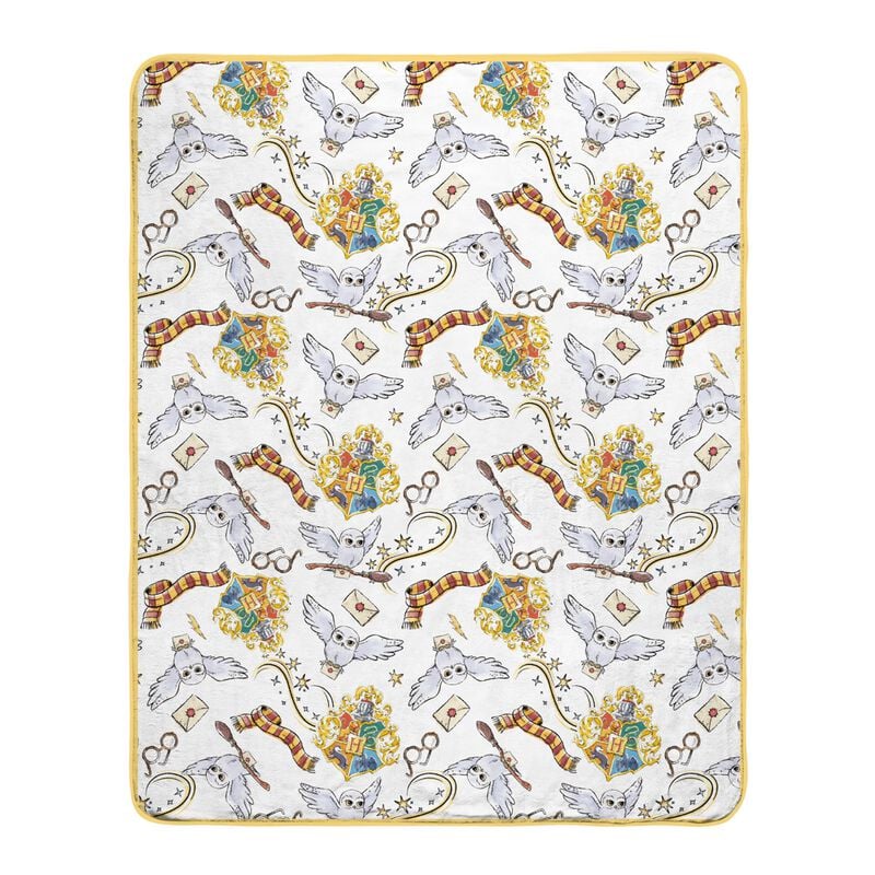 Harry Potter Decke - Harry's World - multicolor  - Lizenzierter Fanartikel von Harry Potter