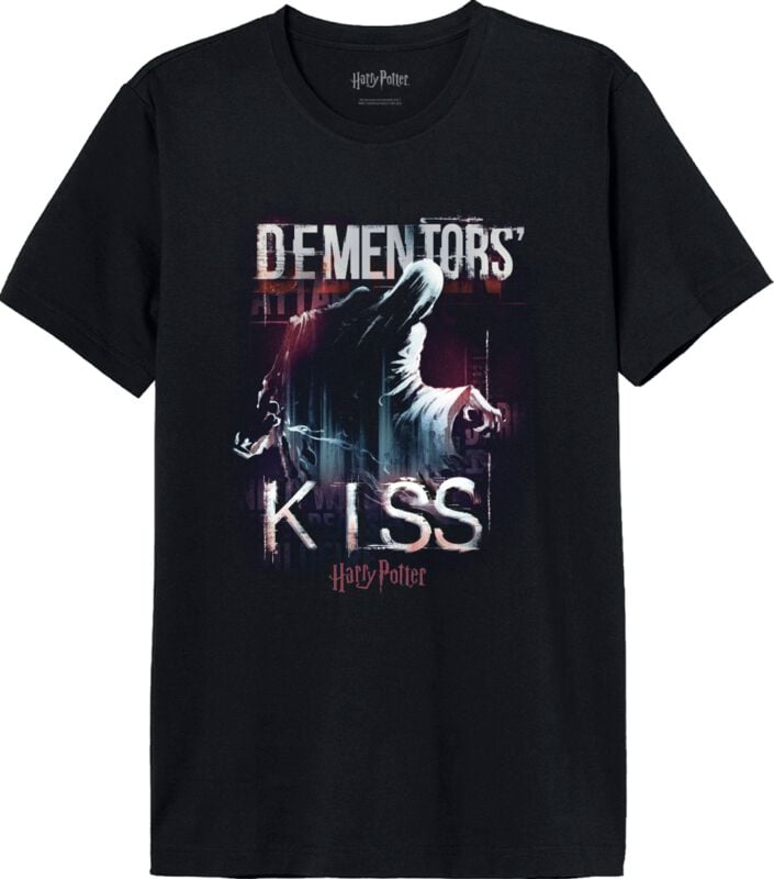 Harry Potter Dementor Kiss T-Shirt schwarz in XXL von Harry Potter