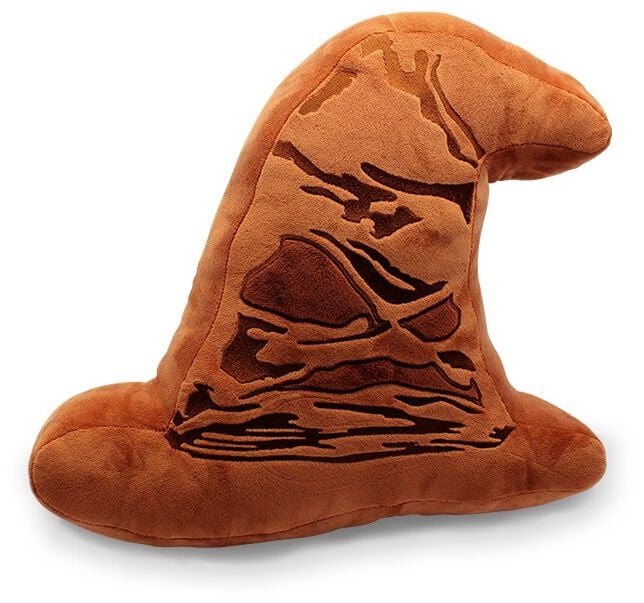 Harry Potter Der Sprechende Hut Kissen braun von Harry Potter