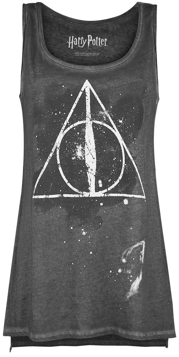 Harry Potter Die Heiligtümer des Todes Top dunkelgrau in M von Harry Potter