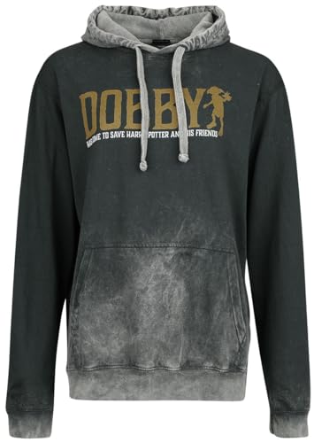 Harry Potter Dobby - Free Elf Frauen Kapuzenpullover schwarz XXL 100% Baumwolle Fan-Merch, Filme von Harry Potter