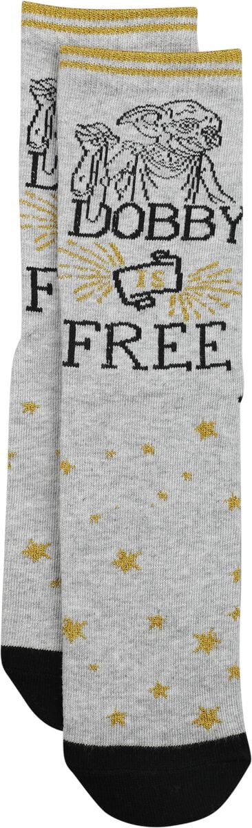 Harry Potter Dobby Is Free Socken multicolor in S-M von Harry Potter