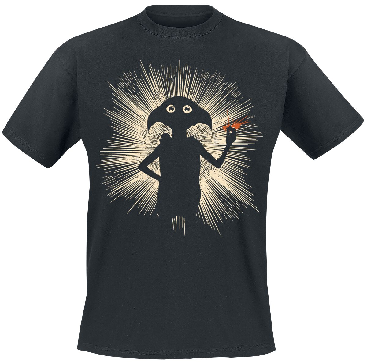 Harry Potter Dobby T-Shirt schwarz in L von Harry Potter