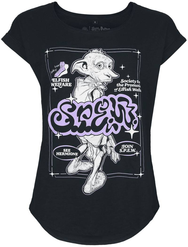 Harry Potter Dobby T-Shirt schwarz in L von Harry Potter