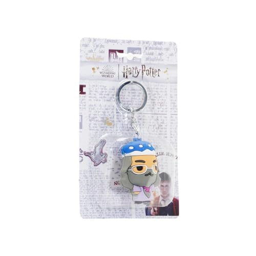 Harry Potter Dumbledore Chibi-Schlüsselanhänger Vinylfigur, Mehrfarbig, 5 x 6,7 cm Harry Potter Dumbledore Chibi-Schlüsselanhänger Vinylfigur, Mehrfarbig, 5 x 6,7 cm von Harry Potter