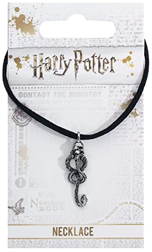 Harry Potter Dunkles Mal Frauen Halsband silberfarben Zinklegierung Fan-Merch, Filme von Harry Potter