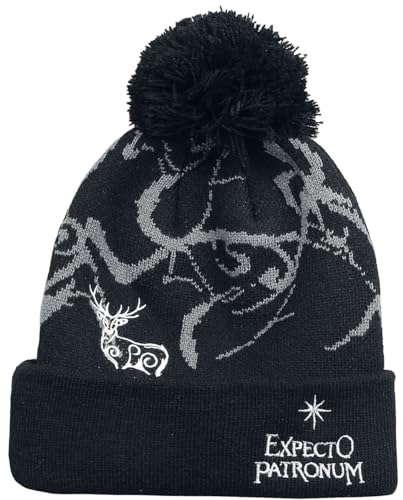 Harry Potter Expecto Patronum Unisex Mütze Multicolor 100% Polyacryl Fan-Merch, Filme von Harry Potter