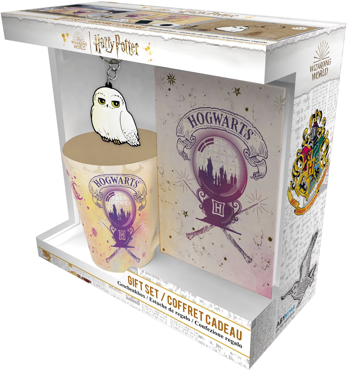 Harry Potter Fanpaket - Hogwarts - Geschenk-Set - multicolor  - Lizenzierter Fanartikel von Harry Potter