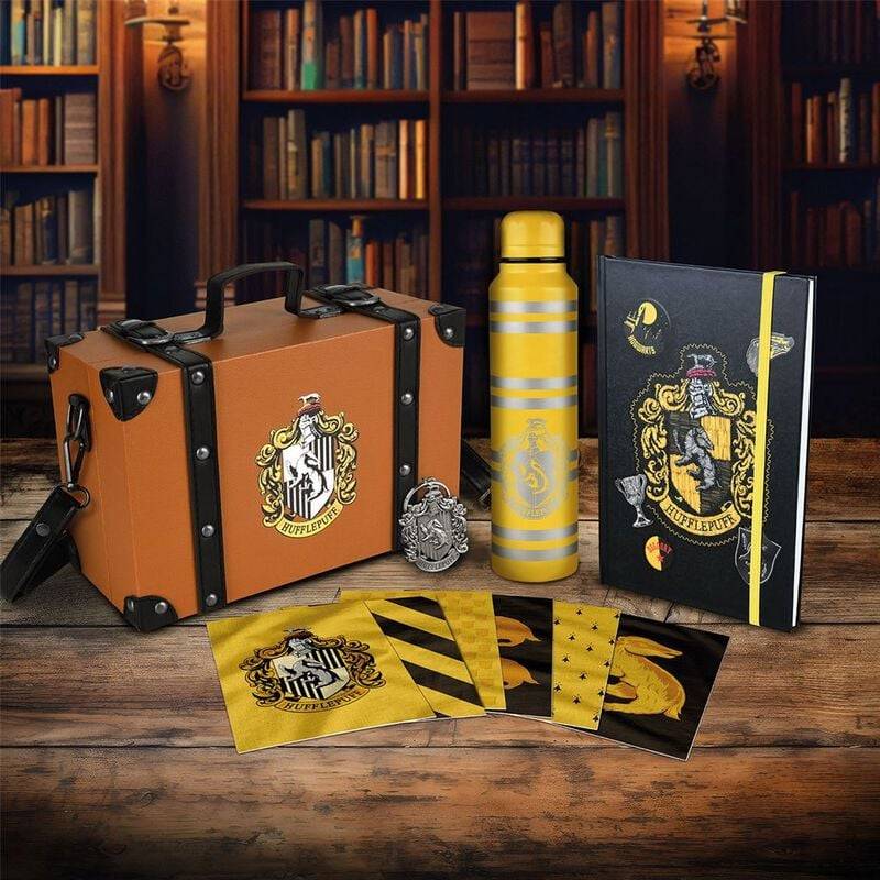 Harry Potter Fanpaket - Hufflepuff - Crest - multicolor  - Lizenzierter Fanartikel von Harry Potter