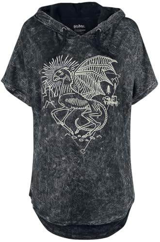 Harry Potter Forbidden Forest - Thestral Frauen T-Shirt grau XL 100% Baumwolle Fan-Merch, Filme von Harry Potter