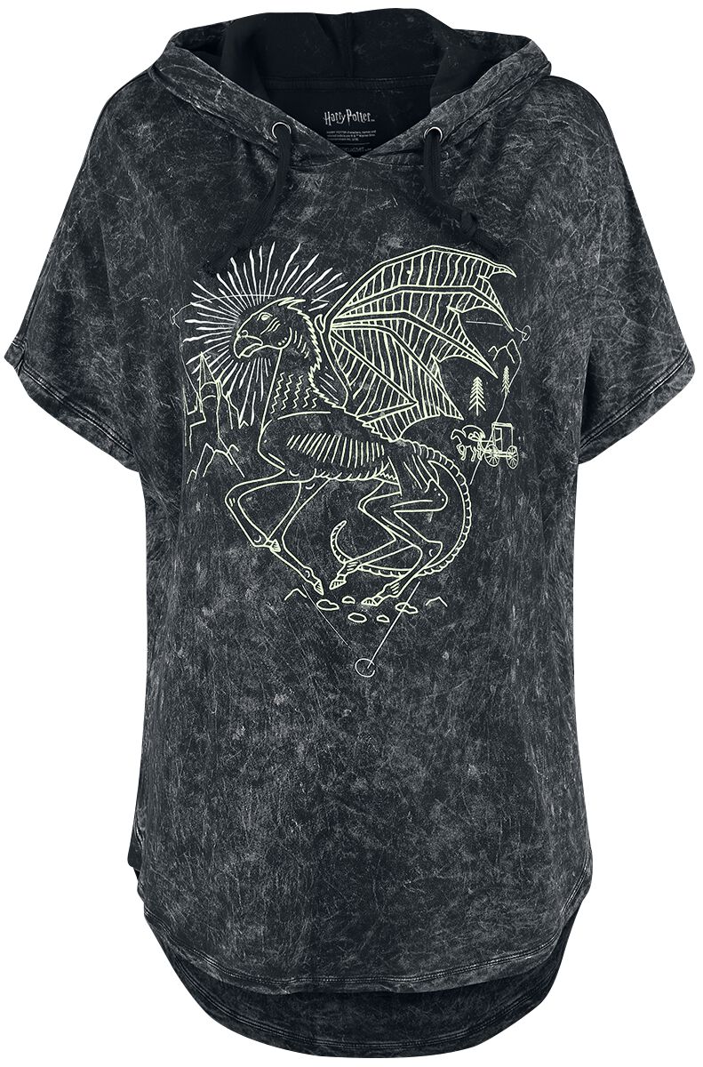 Harry Potter Forbidden Forest - Thestral T-Shirt grau in L von Harry Potter