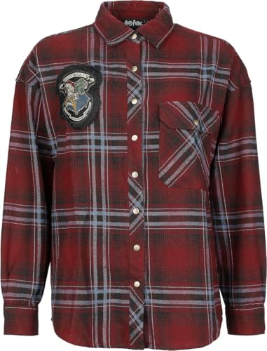 Harry Potter Frauen Langarmhemd Multicolor XL 100% Baumwolle Fan-Merch, Filme, Hogwarts von Harry Potter