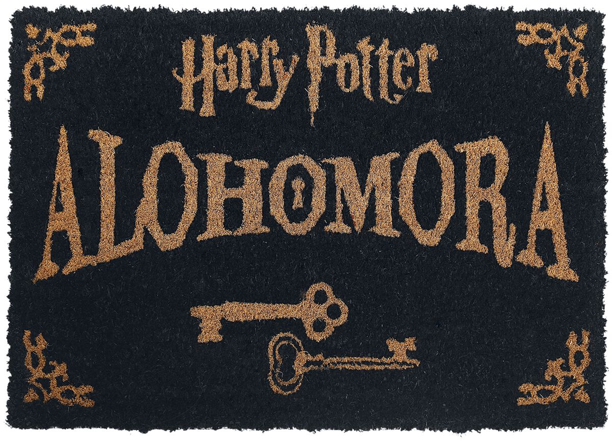 Harry Potter Fußmatte - Alohomora - multicolor  - Lizenzierter Fanartikel von Harry Potter