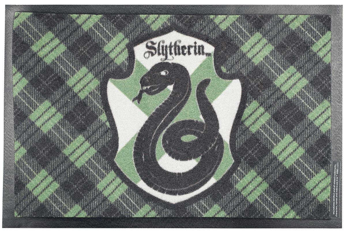 Harry Potter - Gothic Fußmatte - Slytherin - multicolor  - EMP exklusives Merchandise! von Harry Potter