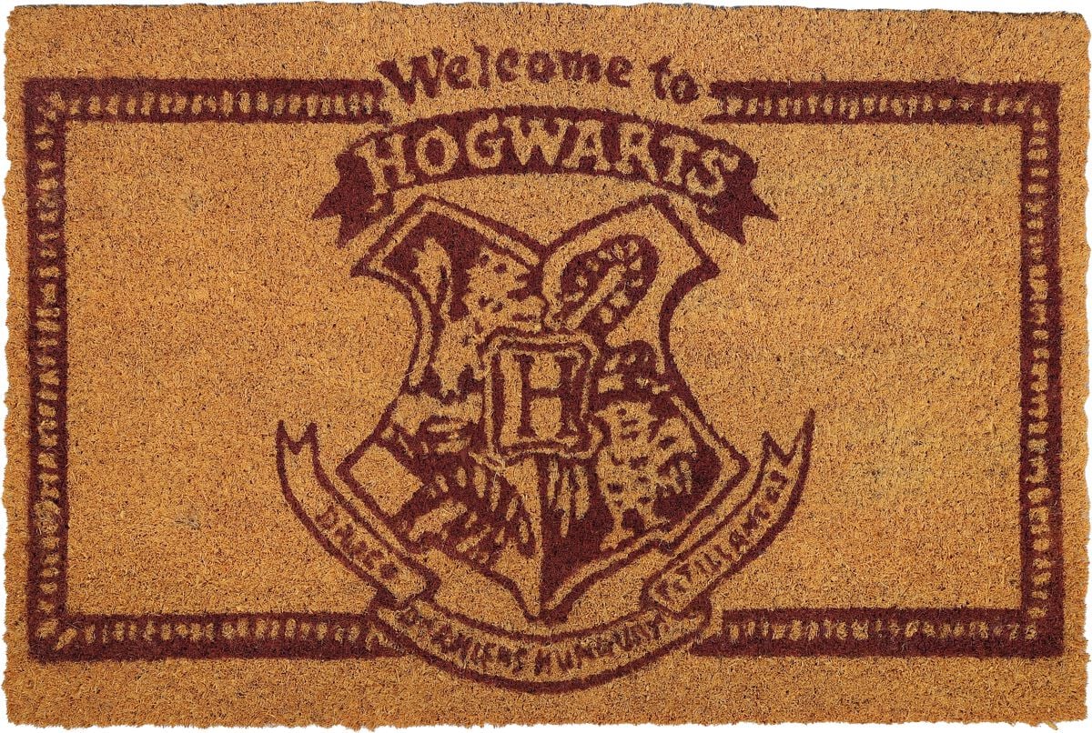 Harry Potter Fußmatte - Welcome To Hogwarts - multicolor  - Lizenzierter Fanartikel von Harry Potter