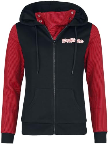 Harry Potter Gryffindor Frauen Kapuzenjacke schwarz/rot L von Harry Potter