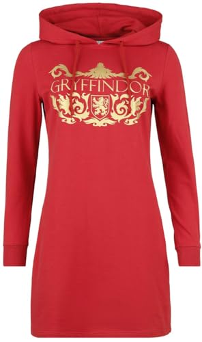 Harry Potter Gryffindor Frauen Mittellanges Kleid rot L von Harry Potter