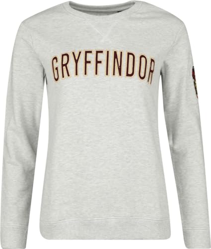 Harry Potter Gryffindor Frauen Sweatshirt grau L von Harry Potter