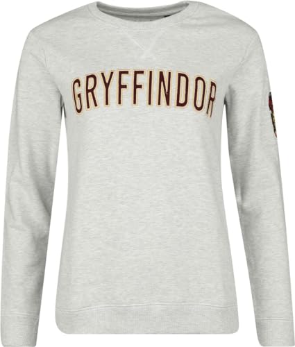 Harry Potter Gryffindor Frauen Sweatshirt grau XL von Harry Potter