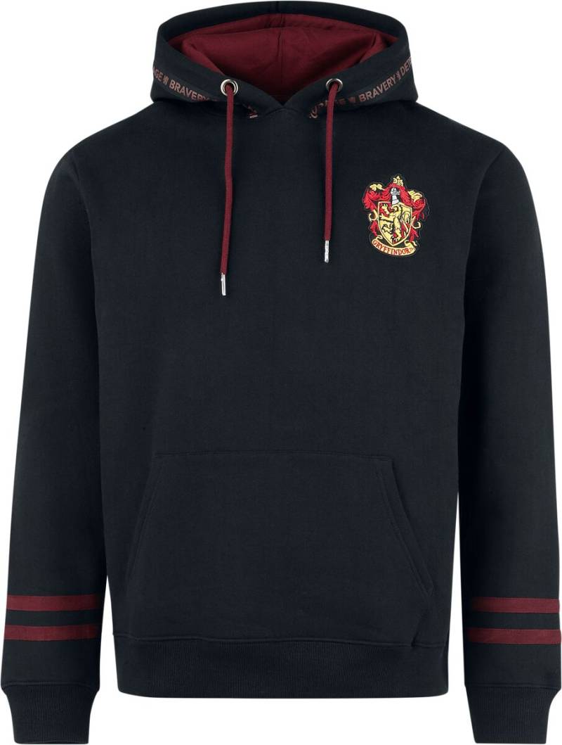 Harry Potter Gryffindor- Hauswappen Kapuzenpullover schwarz in M von Harry Potter