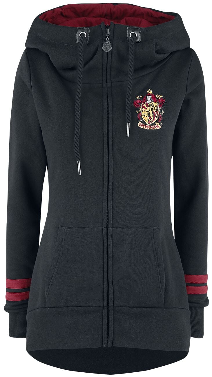 Harry Potter Gryffindor Kapuzenjacke schwarz in 4XL von Harry Potter