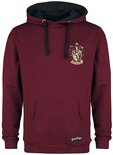 Harry Potter Gryffindor Männer Kapuzenpullover Burgund M von Harry Potter