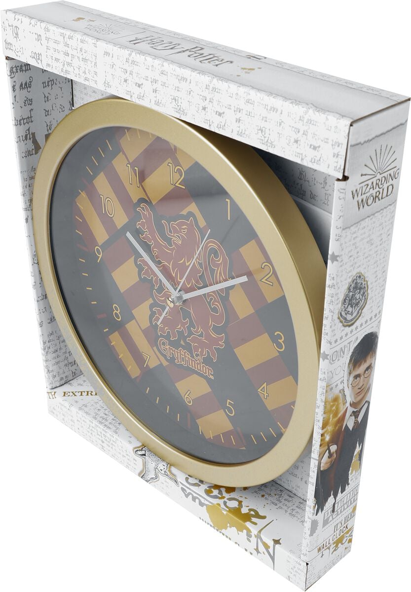 Harry Potter Gryffindor Wanduhr multicolor von Harry Potter