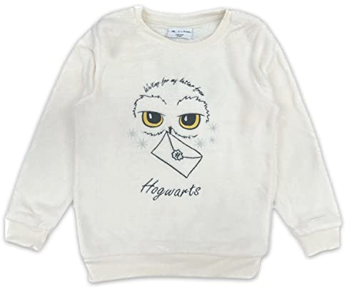 Harry Potter Hedwig Coral Fleece Sweatshirt für Mädchen (7-8 Jahre) von Harry Potter
