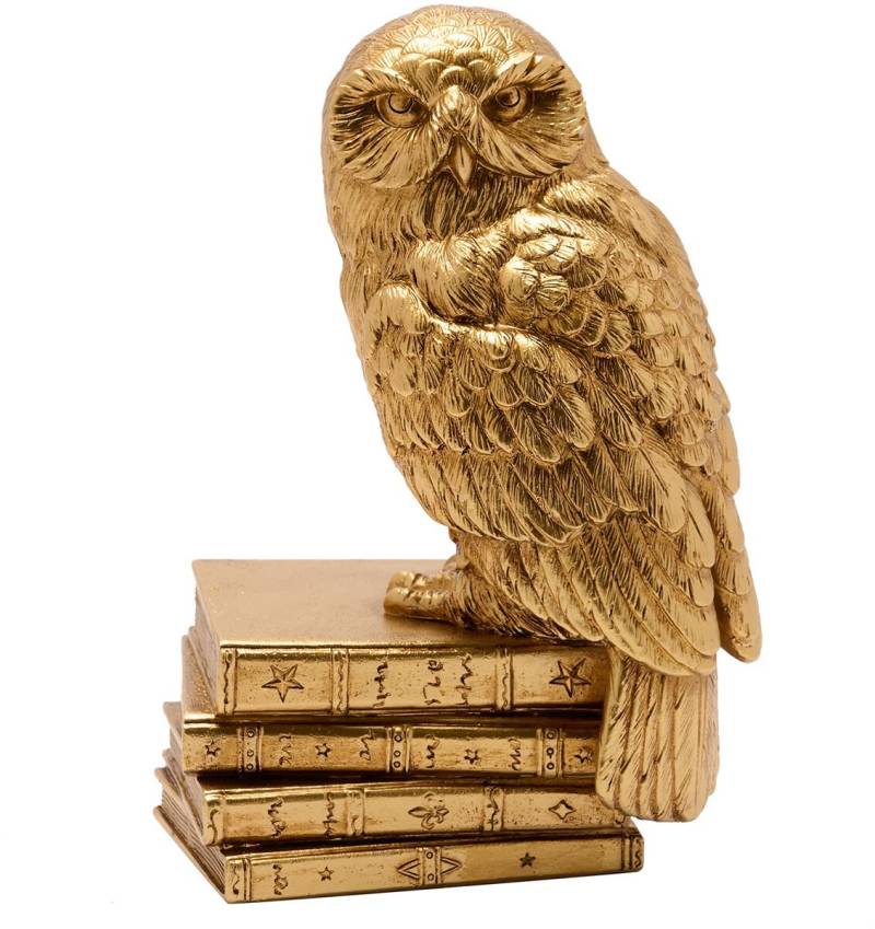 Harry Potter Hedwig Statue goldfarben von Harry Potter