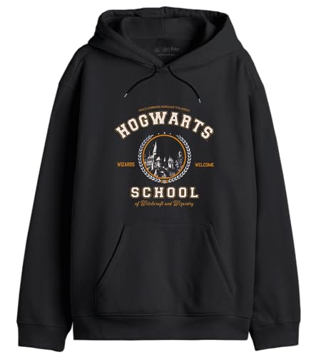 Harry Potter Herren Mehapomsw033 Kapuzenpullover, Marineblau, L von Harry Potter