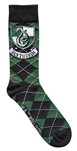 Harry Potter Herren Socken Slytherin Crest Argyle Muster von Harry Potter