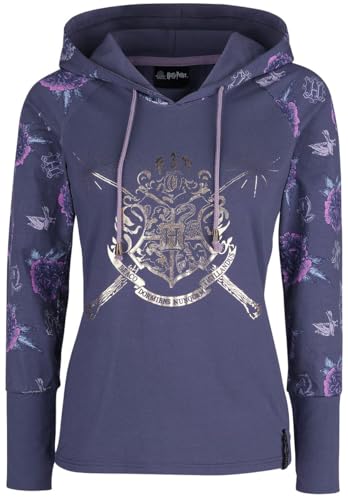 Harry Potter Hogwart's Crest Frauen Kapuzenpullover lila 5XL von Harry Potter