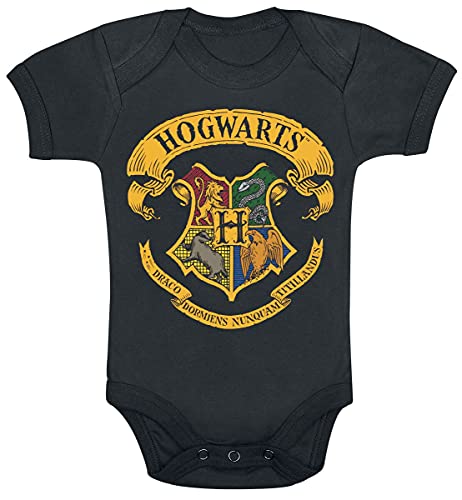 HARRY POTTER Unisex-Baby Baby Vest Baby- und Kleinkindweste, Nero, 74 von Harry Potter
