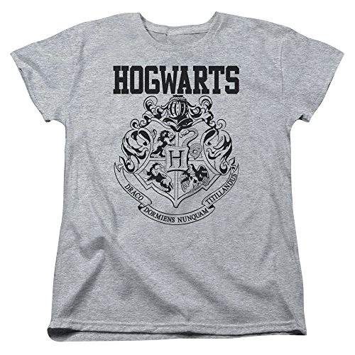 Harry Potter - - Hogwarts Athletic T-Shirt für Frauen, Large, Athletic Heather von Harry Potter