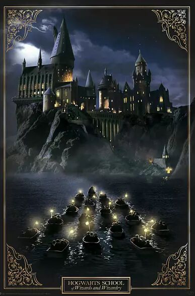 Harry Potter Hogwarts Castle Poster multicolor von Harry Potter