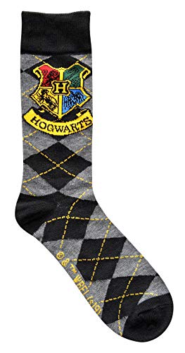 Harry Potter Hogwarts Crest Argyle-Muster Herren Crew Socken von Harry Potter