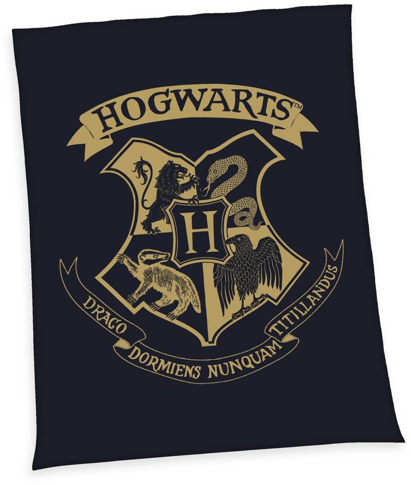 Harry Potter Hogwarts Decke dunkelblau von Harry Potter