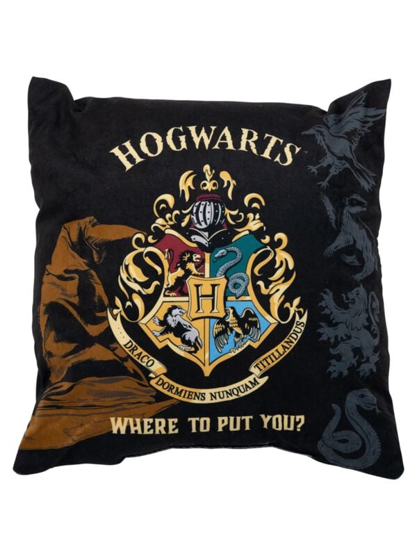 Harry Potter Hogwarts Kissen multicolor von Harry Potter