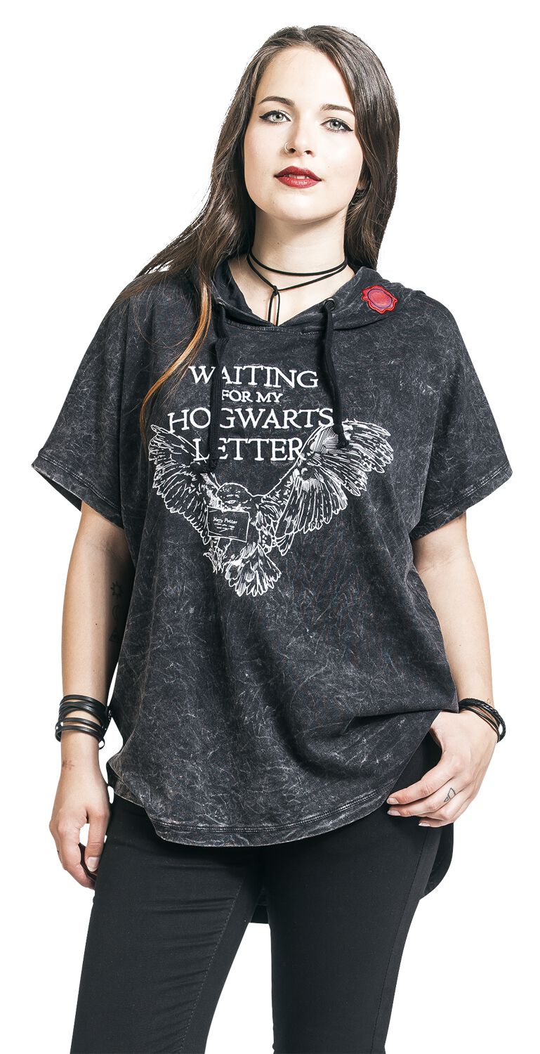 Harry Potter Hogwarts Letter - Waiting T-Shirt dunkelgrau in 3XL Harry Potter Hogwarts Letter - Waiting T-Shirt dunkelgrau in 3XL von Harry Potter