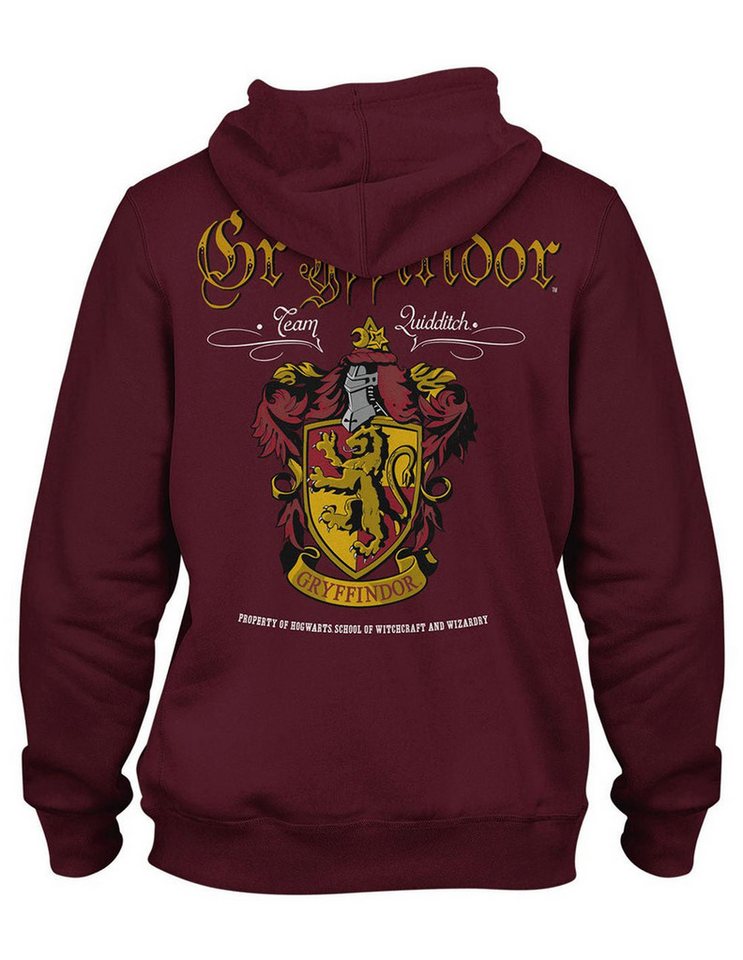 Harry Potter Hoodie Gryffindor Gothic Font Hoodie Quidditch Hogwarts von Harry Potter