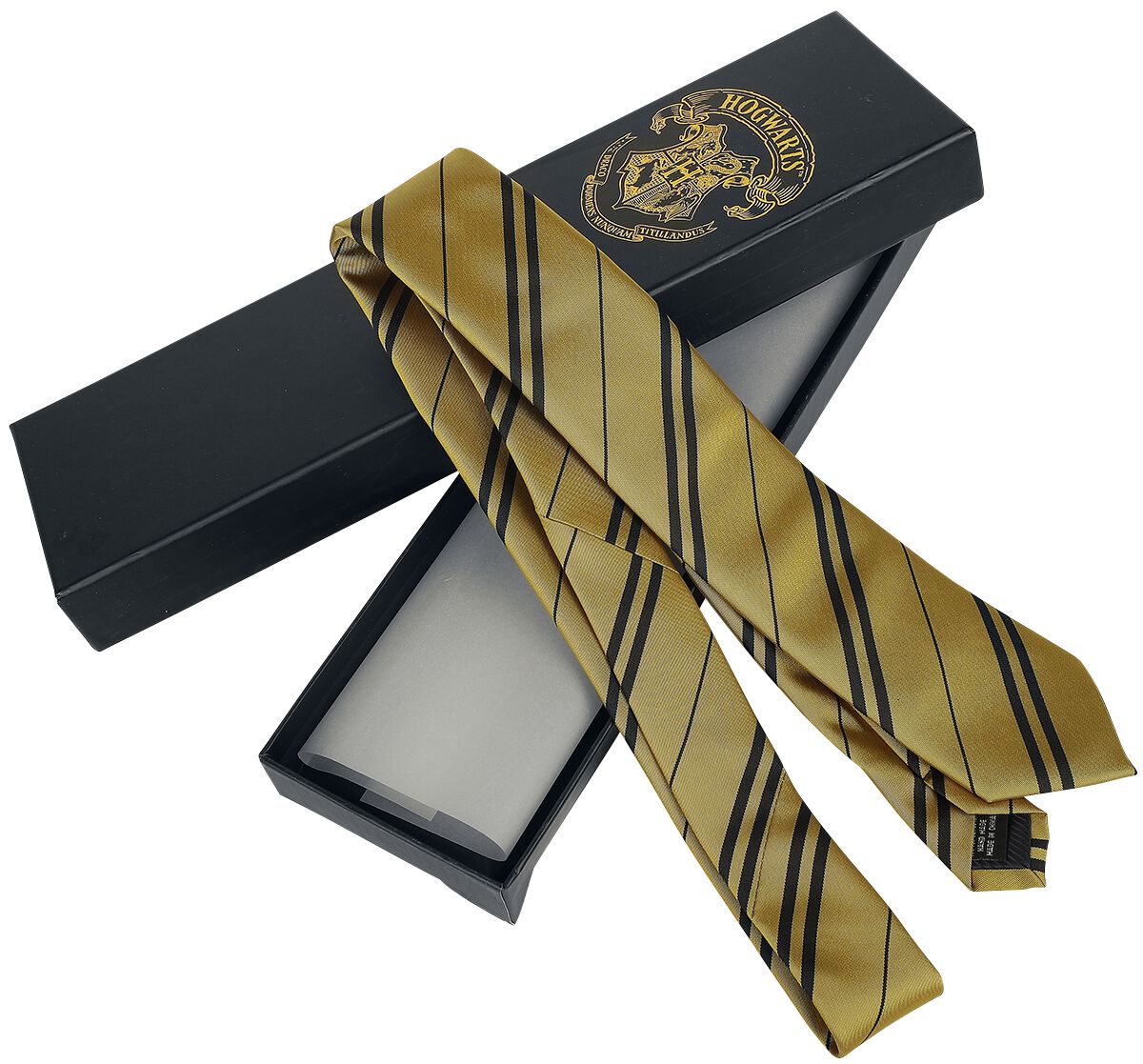 Harry Potter Hufflepuff Krawatte gelb schwarz von Harry Potter