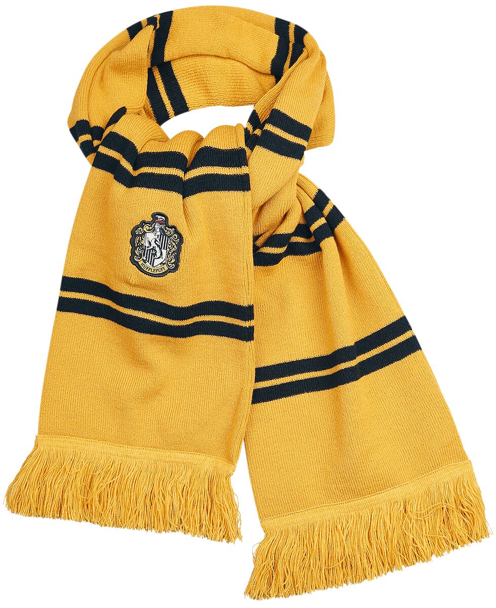 Harry Potter Hufflepuff Schal gelb schwarz von Harry Potter