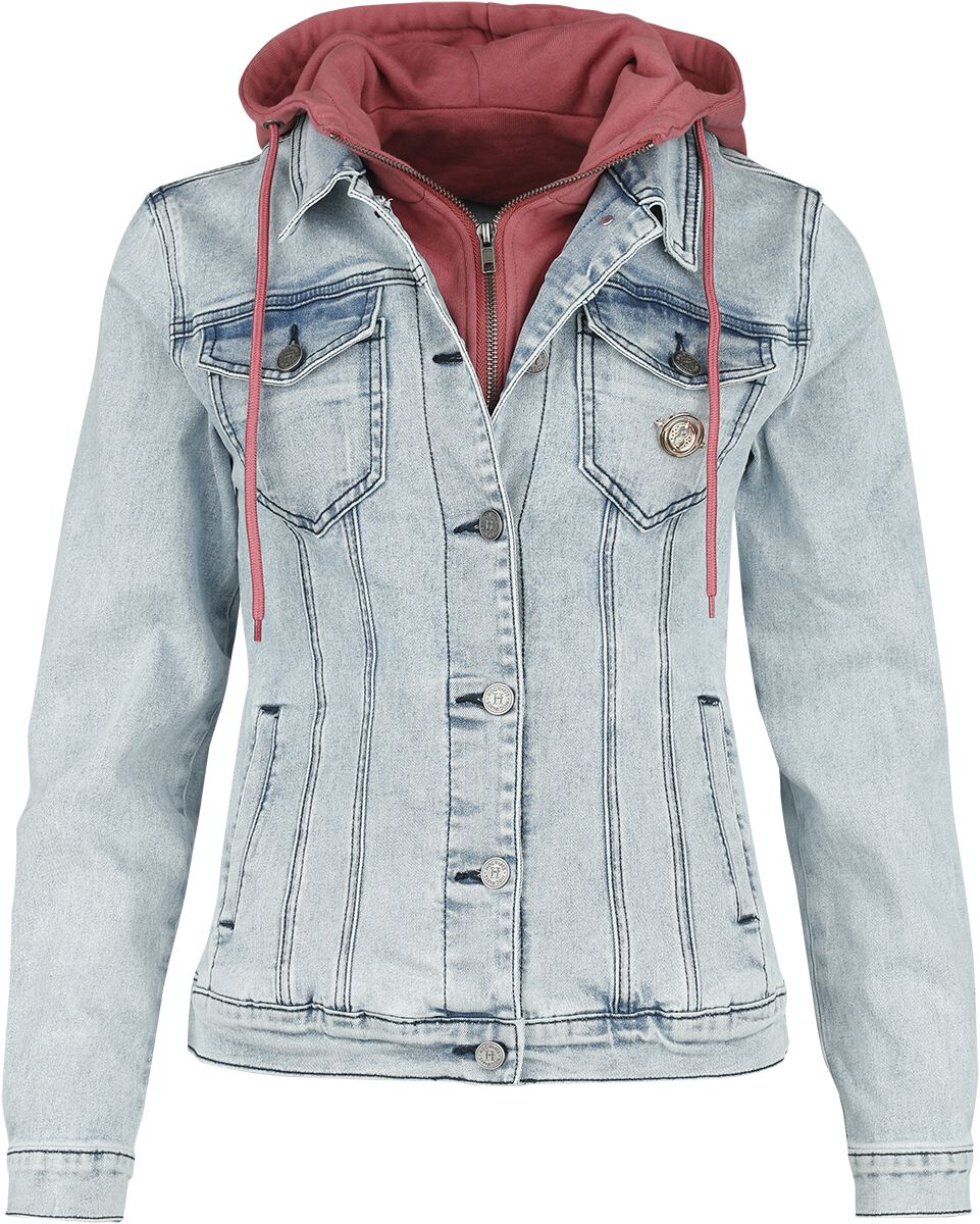 Harry Potter Jeansjacke - Hermine - XS bis XXL - für Damen - Größe L - washed denim  - EMP exklusives Merchandise! von Harry Potter