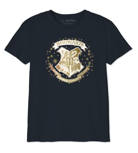 Harry Potter Jungen Bohapomts157 T-Shirt, Marineblau, 8 Jahre von Harry Potter