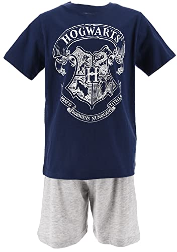 Harry Potter Jungen Kurz Pyjama Schlafanzug (Marineblau,10 Jahre) von Harry Potter