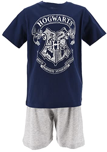 Harry Potter Jungen Kurz Pyjama Schlafanzug (Marineblau,14 Jahre) von Harry Potter