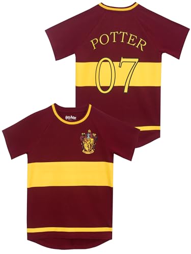 Harry Potter Jungen Quidditch Gryffindor T-Shirt,158,Rot/Gelb von Harry Potter