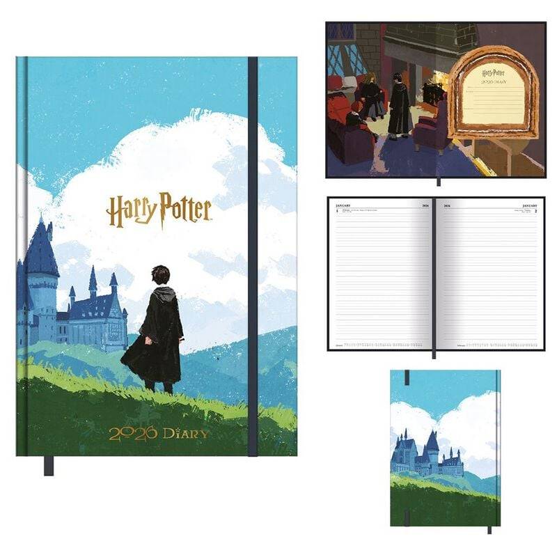 Harry Potter Kalenderbuch 2026 Kalenderbuch multicolor von Harry Potter